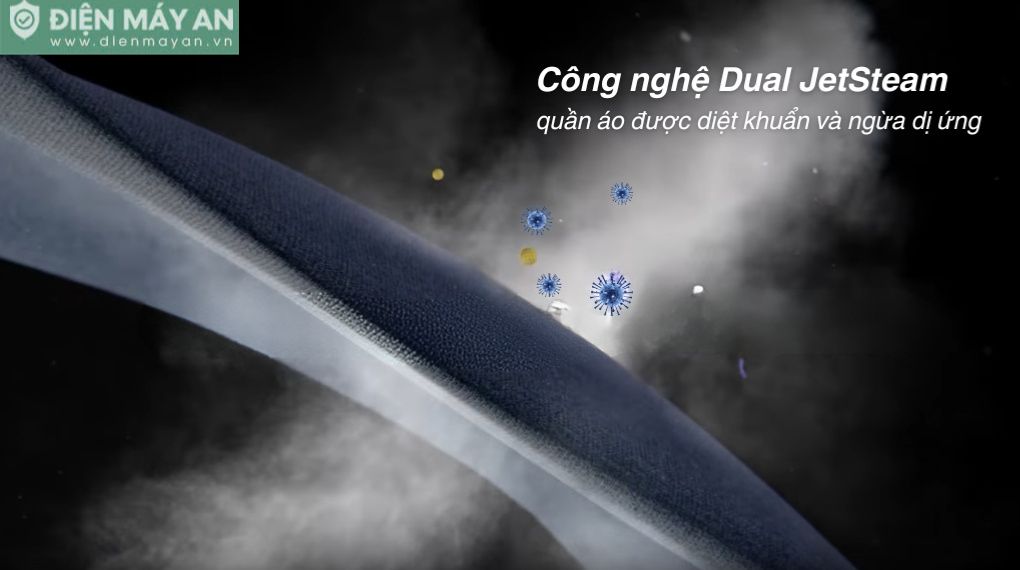 Tủ chăm sóc quần áo thông minh Samsung Bespoke AirDresser 3 móc DF18CB8600ERSV